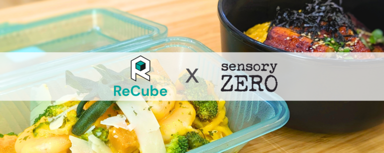 All sensory ZERO Branches Provide ReCube Reusable Tableware Rental Service
