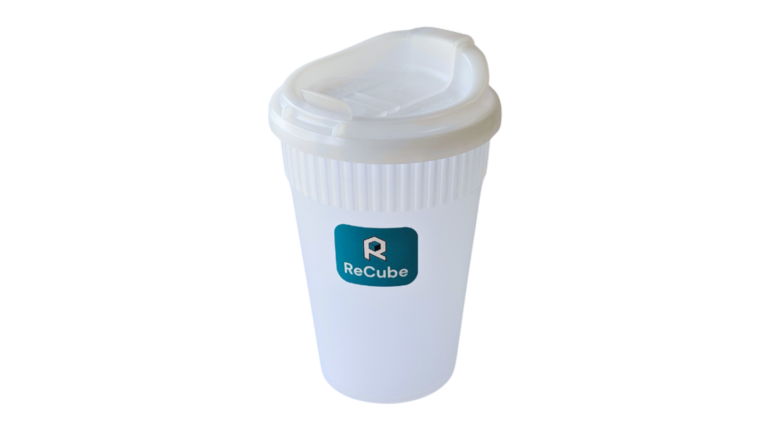 480 mL reusable cup with lid - B01 中杯