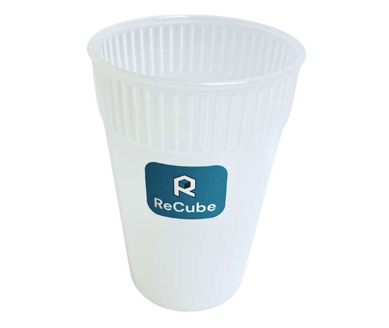Reusable food-grade PP plastic cup without lid for catering events